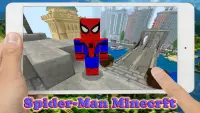 Spider Man Mod for Game Minecraft Screen Shot 0