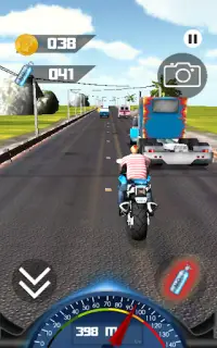 Moto Highway Racer Screen Shot 2