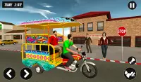 Chingchi Rickshaw Game:Tuk Tuk Parking Simulator Screen Shot 6