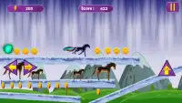 Unicorn Dash Horse Runner - Jump, Running unicorn Screen Shot 4