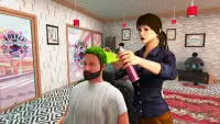 Hair Cutting Barber Shop Game Screen Shot 0