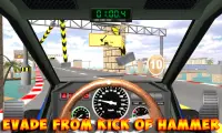 Rennen mit Tricks am Auto. Fahrsimulator Screen Shot 3