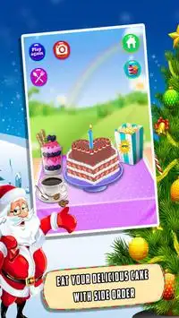 Christmas Cake Maker Game Screen Shot 4