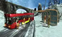 Snow Bus Offroad Hill Screen Shot 6