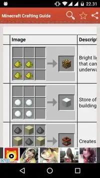 Guide Crafting Minecraft Screen Shot 0