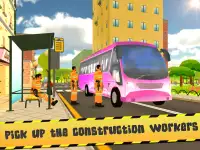 City Bus Construction Driver Screen Shot 6