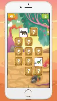 Dinosaur Memory Puzzle Game Screen Shot 3