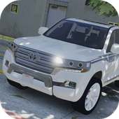 Driving SUV Toyota Land Cruiser Simulator