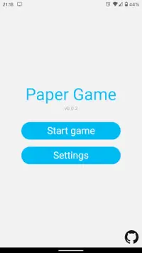 Paper Game Screen Shot 0