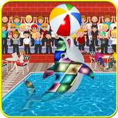 kids Pool Party & Dolphin Show