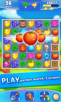 Fruits Garden - Match 3 Game Screen Shot 3