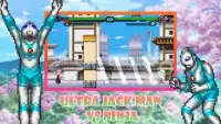 Homem Ultra Jack vs Ninja Battle Screen Shot 1