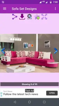 Sofa Set Designs Gallery Screen Shot 2