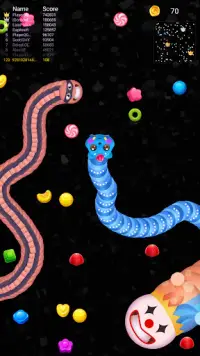 Worm Battle: Snake Game Screen Shot 0