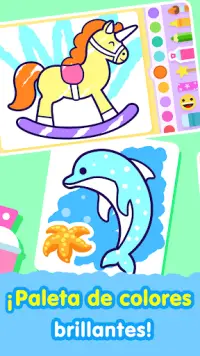 Juegos de colorear para niños Screen Shot 3