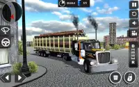 Transportasi Truck Simulator Screen Shot 0
