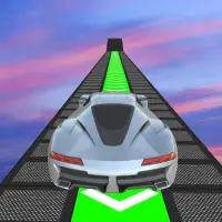 Ultimate car racing 3d stunts real driving game Screen Shot 7