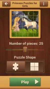 Księżniczka Puzzle Gry Screen Shot 3