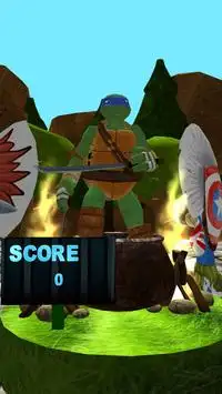 The Surfer Ninja Subway Turtles Screen Shot 2