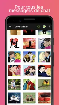 Love Sticker - WAStickerApps Screen Shot 4