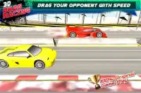 Drag Racing jeu voiture  3D Screen Shot 2