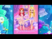 Mermaid Princess Love Story Dress Up & Salon Game Screen Shot 0