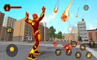 Flame Super Hero Battle Screen Shot 0