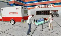 simulador de jogo de resgate de ambulância 2018 Screen Shot 5