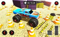 Xtreme पार्किंग: 3 डी मॉन्स्टर ट्रक गेम 2020 Screen Shot 1