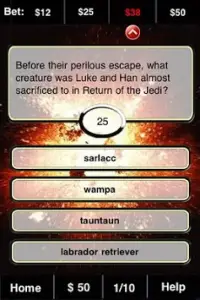 Star Wars FunBlast Trivia LT Screen Shot 3