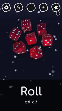 Random Dice 3D - dice roller for board games Screen Shot 0