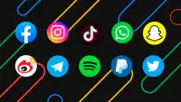 Pixel pie icon pack - free icon pack Screen Shot 1