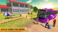 City Coach Bus Driving Games Screen Shot 9