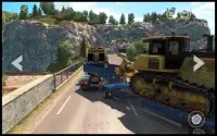 Euro truk: nyata pengiriman Simulator Permainan 3D Screen Shot 4