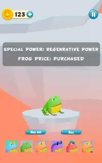 Tap the frog- Homeless Frog Games Screen Shot 6