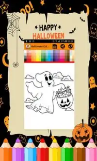 Halloween coloring pages : witches &  Pumpkins Screen Shot 7