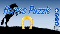 Horses Puzzle Screen Shot 1