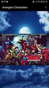 Avengers Characters Screen Shot 2