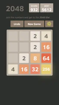 2048 Screen Shot 2