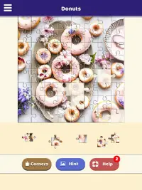 Donut Love Puzzle Screen Shot 9