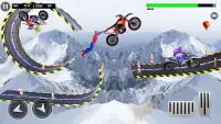 Spider Hero Bike Stunt Games Screen Shot 4