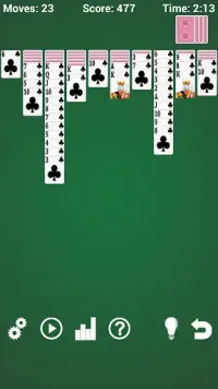 Spider Solitaire HD Screen Shot 0