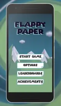 Flappy Paper Screen Shot 0