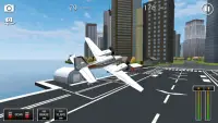 Flight Sim BeachCraft City Screen Shot 0