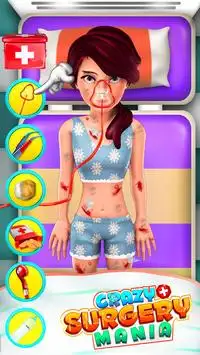 Crazy Surgery Mania - Dr Game Screen Shot 1