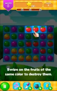 Fruit Match Jumanji Jungle : Match 3 Game Screen Shot 2