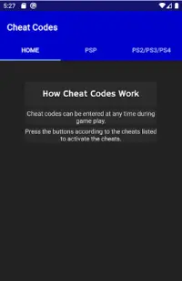 Cheat Codes for VC Stories Screen Shot 0