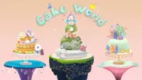 Cake world – cooking games for Screen Shot 0