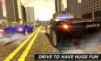 US Police Car Driving Crime City Transform Race 3D Screen Shot 4