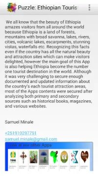 Puzzle: Ethiopian Tourist Attraction Sites Screen Shot 3